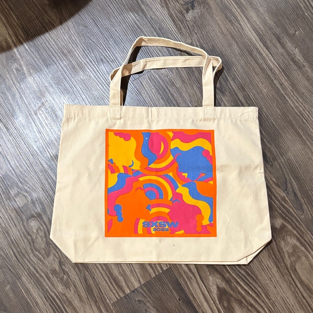 SXSW 2022 canvas tote bag